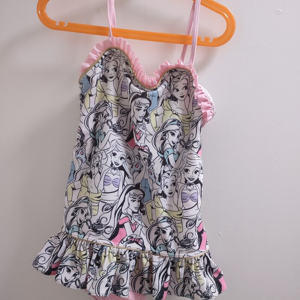 Disney Princess, Little Girls,  Bathing Suit